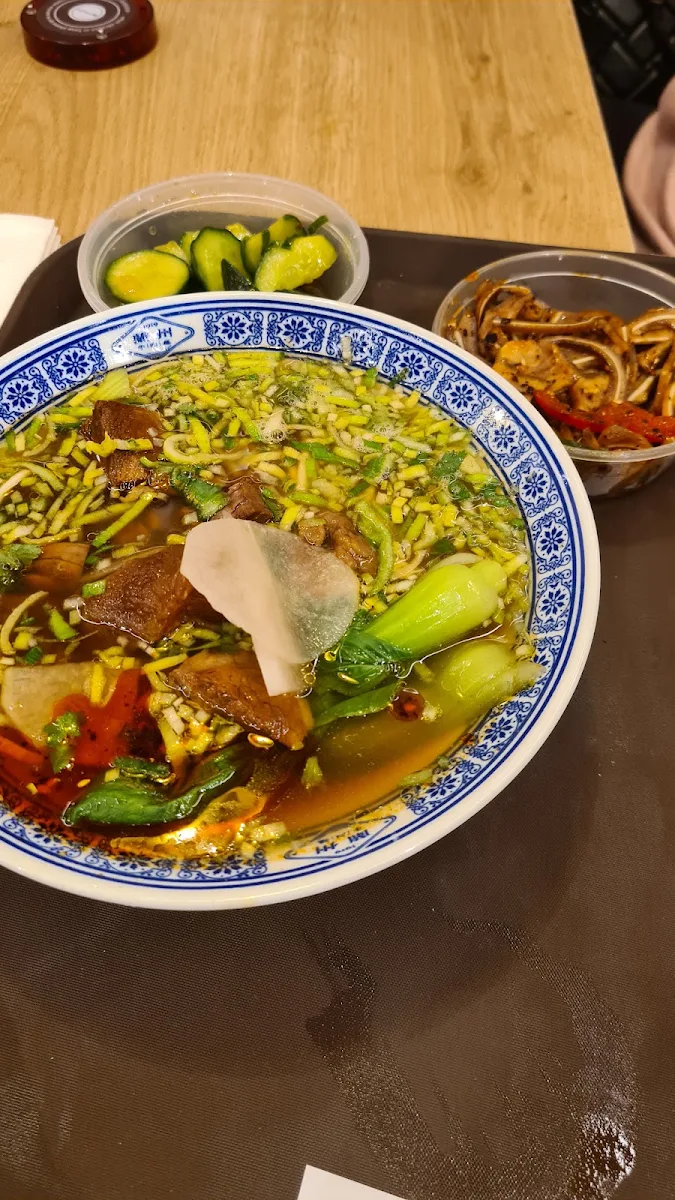 braised beef noodle soup 红烧牛肉面, 1919 Lanzhou Beef Noodle (Canberra)